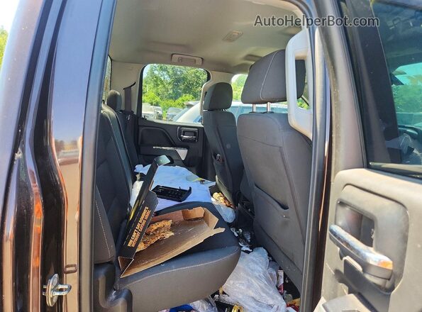 1GCVKREC4GZ179415 2016 CHEVROLET SILVERADO Коричневый Вид задних сидений