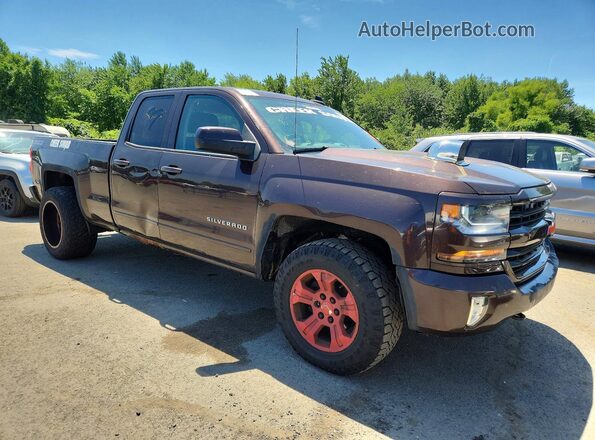 1GCVKREC4GZ179415 2016 CHEVROLET SILVERADO Коричневый Передняя правая четверть