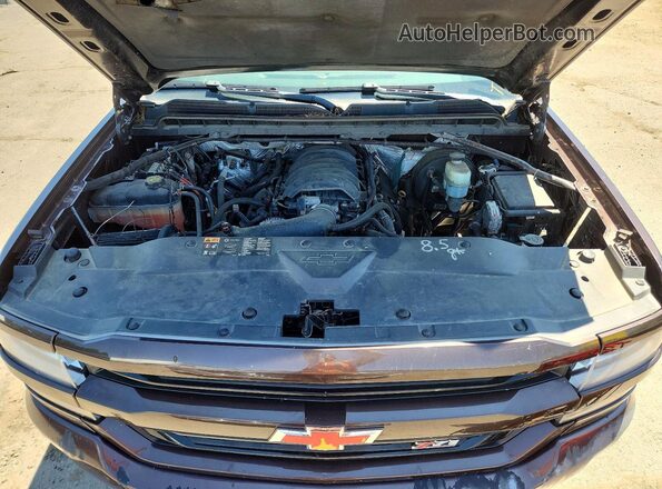 1GCVKREC4GZ179415 2016 CHEVROLET SILVERADO Коричневый Вид задней части салона
