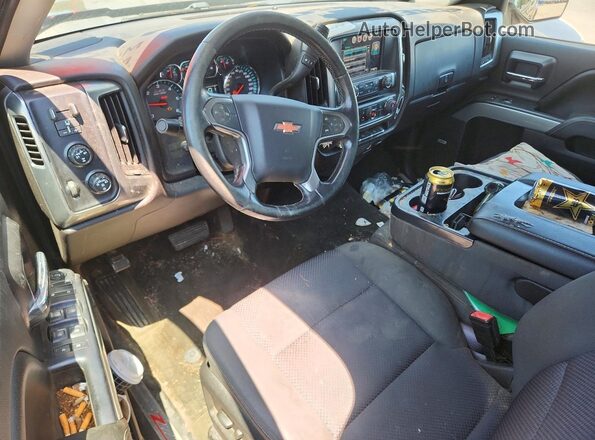 1GCVKREC4GZ179415 2016 CHEVROLET SILVERADO Коричневый Вид панели приборов
