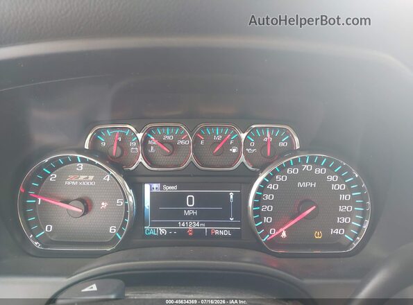 1GCVKREC4HZ217212 2017 CHEVROLET SILVERADO Silver Vista de los asientos traseros