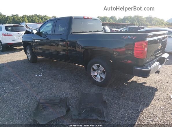 1GCVKREC4JZ172116 2018 CHEVROLET SILVERADO Black Trasero izquierdo