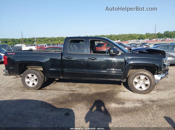 1GCVKREC4JZ172116 2018 CHEVROLET SILVERADO Black Vista del cuadro de instrumentos