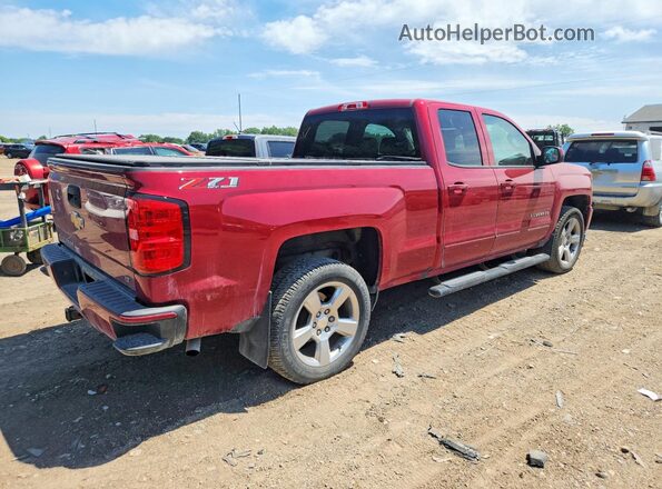 1GCVKREC4JZ263113 2018 CHEVROLET SILVERADO Red უკანა მარჯვენა