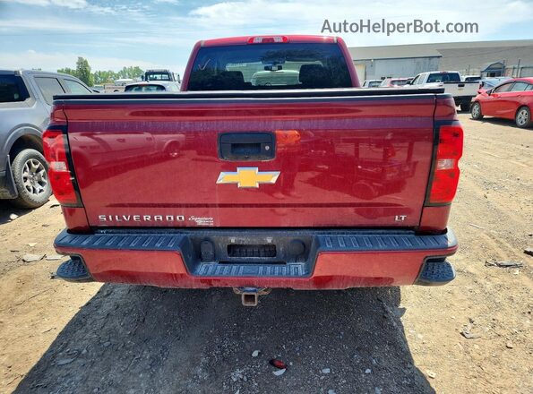 1GCVKREC4JZ263113 2018 CHEVROLET SILVERADO Red უკანა ხედი