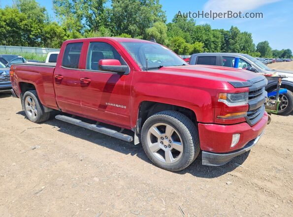 1GCVKREC4JZ263113 2018 CHEVROLET SILVERADO Red წინა მარჯვენა