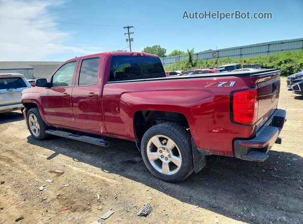 1GCVKREC4JZ263113 2018 CHEVROLET SILVERADO Red უკანა მარცხენა