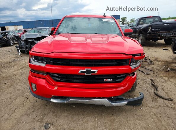 1GCVKREC4JZ292403 2018 CHEVROLET SILVERADO Red Vista frontal