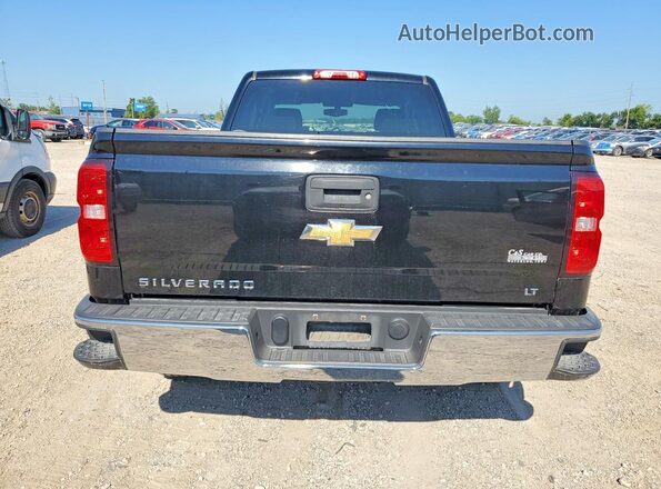 1GCVKREC4JZ294474 2018 CHEVROLET SILVERADO Black უკანა ხედი