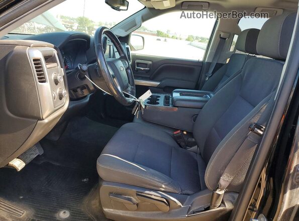 1GCVKREC4JZ294474 2018 CHEVROLET SILVERADO Black წინა სალონის ხედი