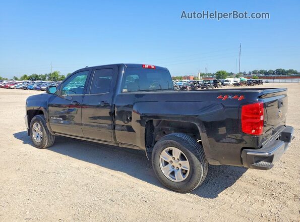 1GCVKREC4JZ294474 2018 CHEVROLET SILVERADO Black უკანა მარცხენა