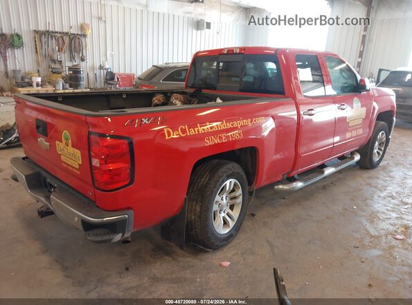 1GCVKREC4JZ303755 2018 CHEVROLET SILVERADO Red Задня права чверть