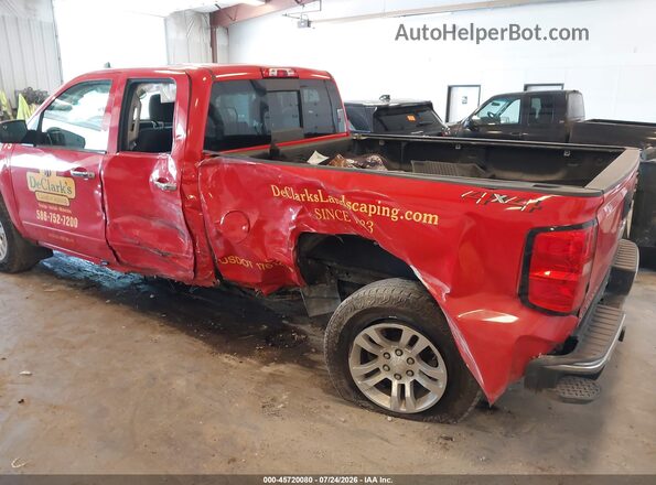 1GCVKREC4JZ303755 2018 CHEVROLET SILVERADO Red Вид спереду