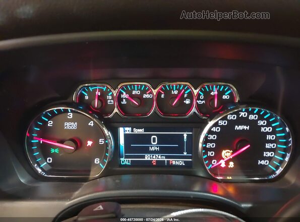 1GCVKREC4JZ303755 2018 CHEVROLET SILVERADO Red Вид задніх сидінь