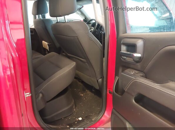 1GCVKREC4JZ303755 2018 CHEVROLET SILVERADO Red Вид наклейки з VIN-кодом
