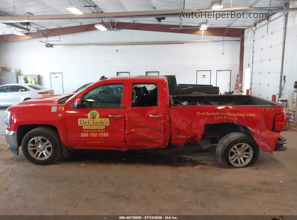 1GCVKREC4JZ303755 2018 CHEVROLET SILVERADO Red Панорамний вид салону 360°