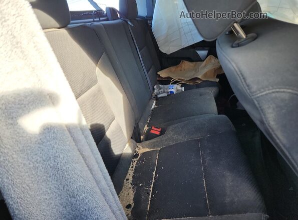 1GCVKREC5GZ258883 2016 CHEVROLET SILVERADO Black Vista de los asientos traseros