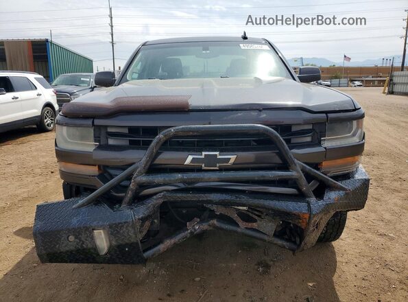 1GCVKREC5GZ261041 2016 CHEVROLET SILVERADO Black Front view