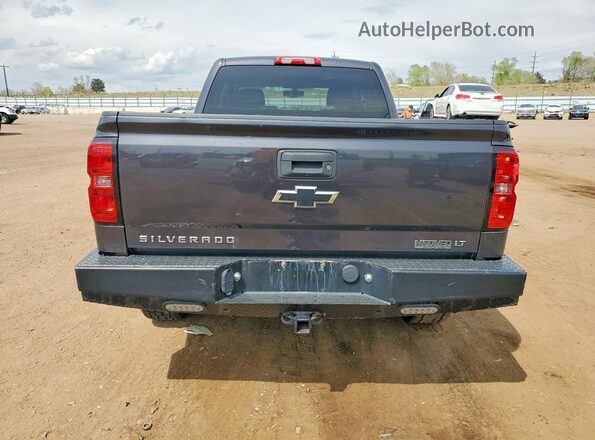 1GCVKREC5GZ261041 2016 CHEVROLET SILVERADO Black Rear view