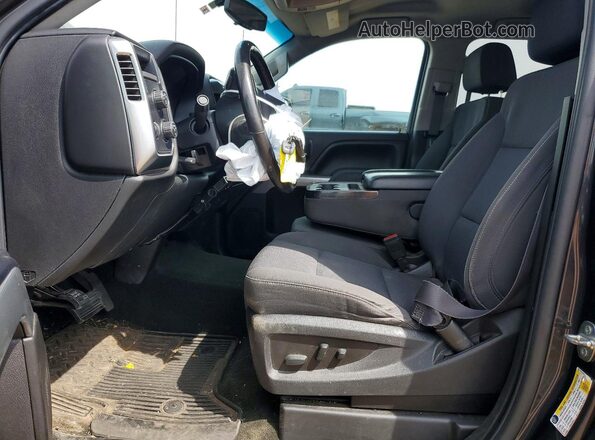 1GCVKREC5GZ261041 2016 CHEVROLET SILVERADO Black Front interior view