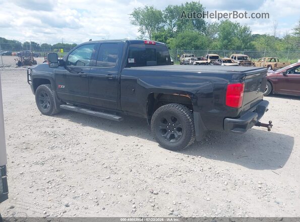 1GCVKREC5HZ355082 2017 CHEVROLET SILVERADO Black Trasero izquierdo