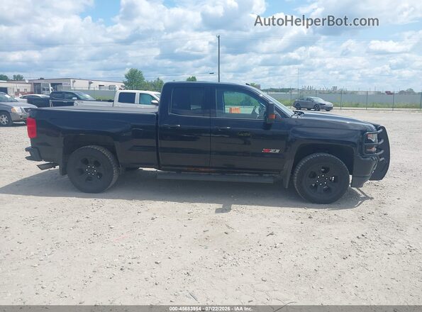 1GCVKREC5HZ355082 2017 CHEVROLET SILVERADO Black Vista interior trasera