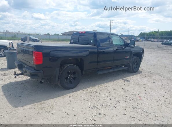 1GCVKREC5HZ355082 2017 CHEVROLET SILVERADO Black Trasero derecho