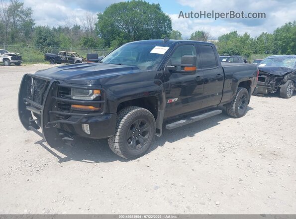 1GCVKREC5HZ355082 2017 CHEVROLET SILVERADO Black Vista tres cuartos delantera izquierda