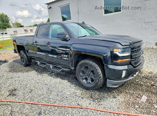 1GCVKREC5HZ393282 2017 CHEVROLET SILVERADO Black Delantero derecho