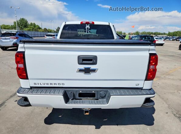 1GCVKREC5JZ170293 2018 CHEVROLET SILVERADO White Հետևի տեսք