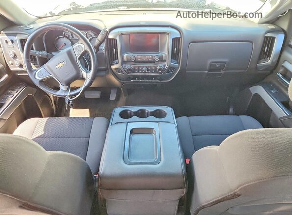 1GCVKREC5JZ170293 2018 CHEVROLET SILVERADO White Առջևի վահանակի տեսք