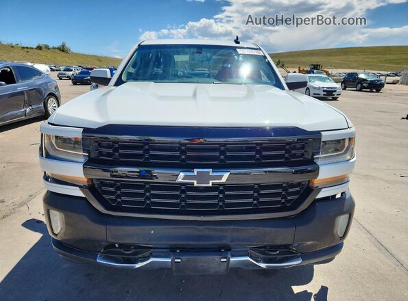 1GCVKREC5JZ170293 2018 CHEVROLET SILVERADO White Դիմացի տեսք