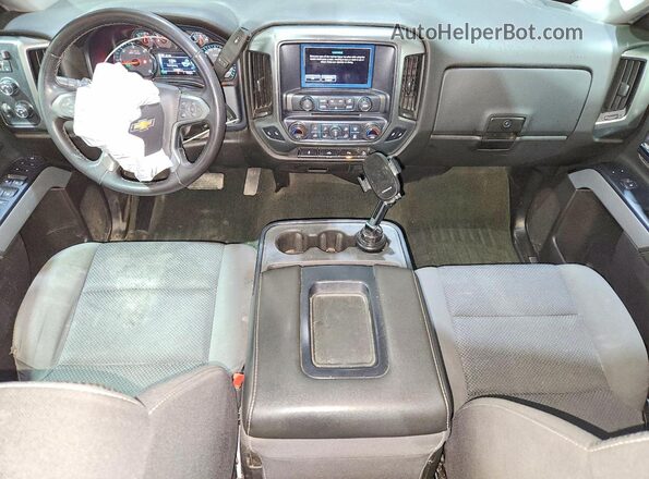 1GCVKREC5JZ219279 2018 CHEVROLET SILVERADO Black Vista del salpicadero