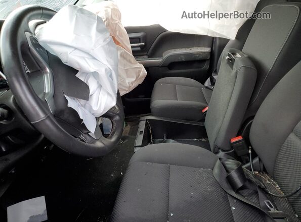 1GCVKREC5JZ276131 2018 CHEVROLET SILVERADO Темно-бордовый Вид салона спереди