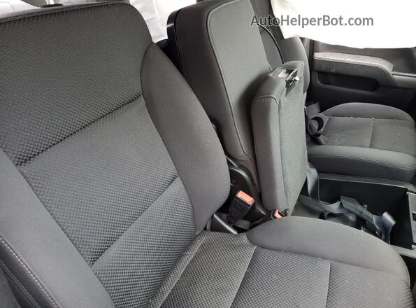 1GCVKREC5JZ276131 2018 CHEVROLET SILVERADO Темно-бордовый Вид задних сидений