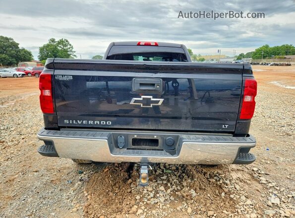 1GCVKREC5JZ341625 2018 CHEVROLET SILVERADO Black უკანა ხედი