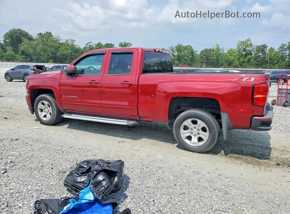 1GCVKREC5JZ380120 2018 CHEVROLET SILVERADO Red Задня ліва чверть
