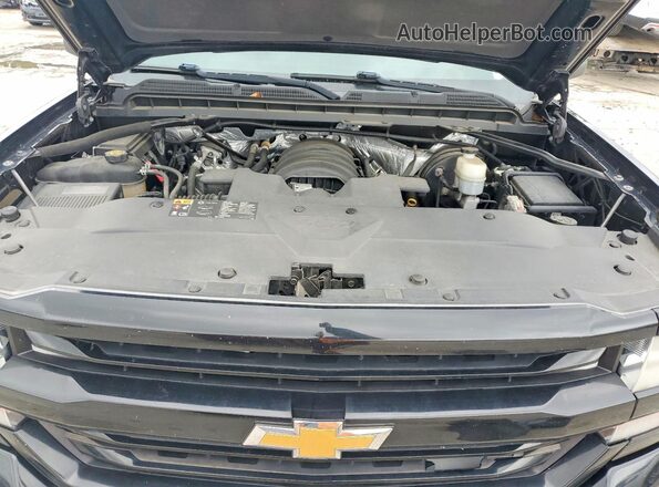 1GCVKREC6GZ136694 2016 CHEVROLET SILVERADO Черный Вид задней части салона