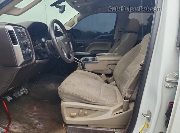 1GCVKREC6GZ394603 2016 CHEVROLET SILVERADO White წინა სალონის ხედი