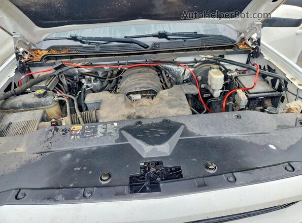 1GCVKREC6GZ394603 2016 CHEVROLET SILVERADO White უკანა სალონის ხედი