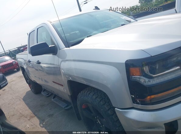 1GCVKREC6HZ260627 2017 CHEVROLET SILVERADO Silver Սալոնի հետևի տեսք