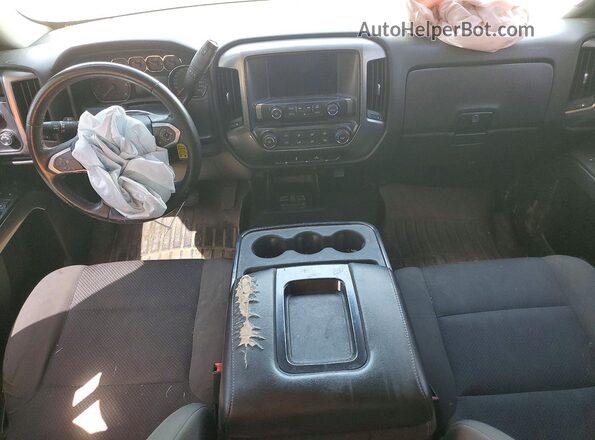 1GCVKREC6JZ152739 2018 CHEVROLET SILVERADO Black Dashboard view
