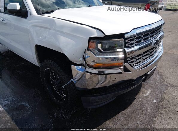 1GCVKREC6JZ213975 2018 CHEVROLET SILVERADO Белый Вид спереди