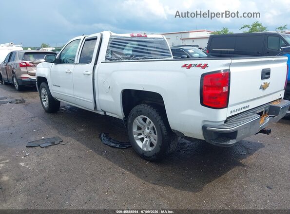 1GCVKREC6JZ240531 2018 CHEVROLET SILVERADO White უკანა მარცხენა
