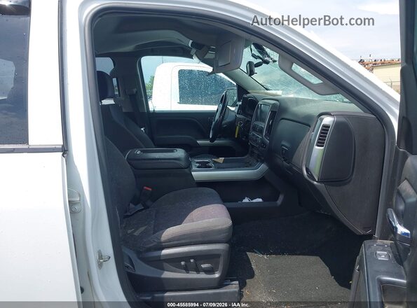 1GCVKREC6JZ240531 2018 CHEVROLET SILVERADO White წინა სალონის ხედი