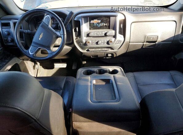 1GCVKREC7GZ260327 2016 CHEVROLET SILVERADO Black Vista del salpicadero