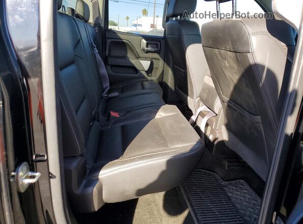1GCVKREC7GZ260327 2016 CHEVROLET SILVERADO Black Vista de los asientos traseros