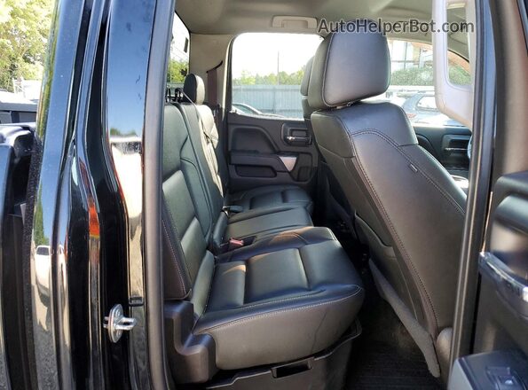 1GCVKREC7GZ265673 2016 CHEVROLET SILVERADO Black Հետևի նստատեղերի տեսք
