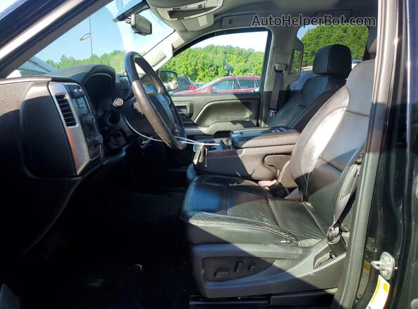 1GCVKREC7GZ265673 2016 CHEVROLET SILVERADO Black Սալոնի դիմացի տեսք