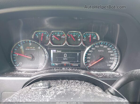 1GCVKREC7GZ271862 2016 CHEVROLET 1500 SILVERADO Black Вид задніх сидінь